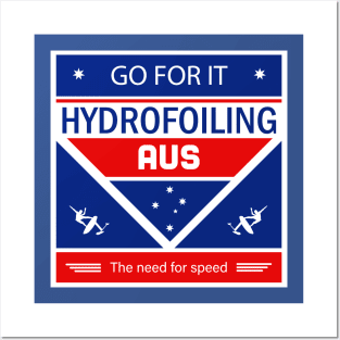 Hydrofoiling - Australia Posters and Art